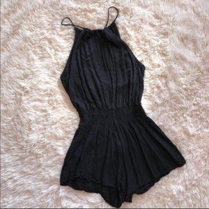 Brandy Melville Black Blanche Romper